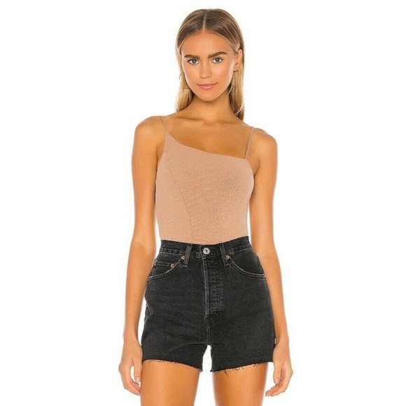 Lovers + Friends Donovan Bodysuit Tan Brown XL - Picture 4 of 7